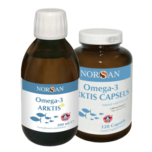 Omega-3 Arktis Olje + Kapsler