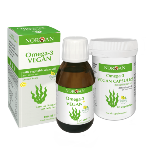 Omega-3 Vegan Olje + Kapsler