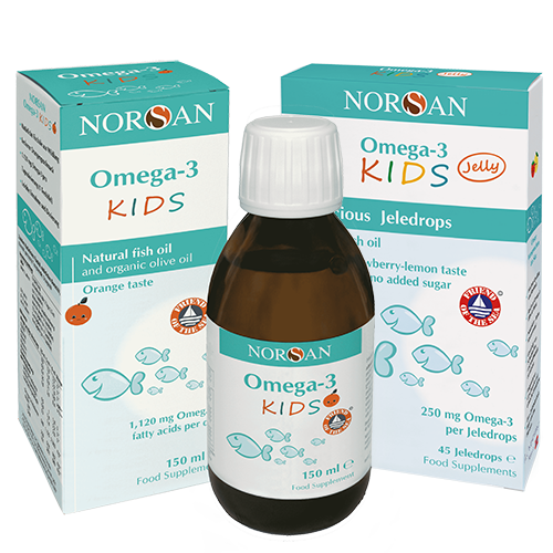 Omega-3 Kids Olje + Jelly